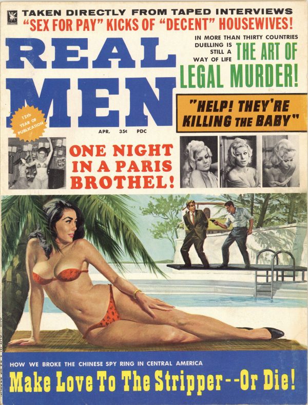 Real Men Magazine April 1967