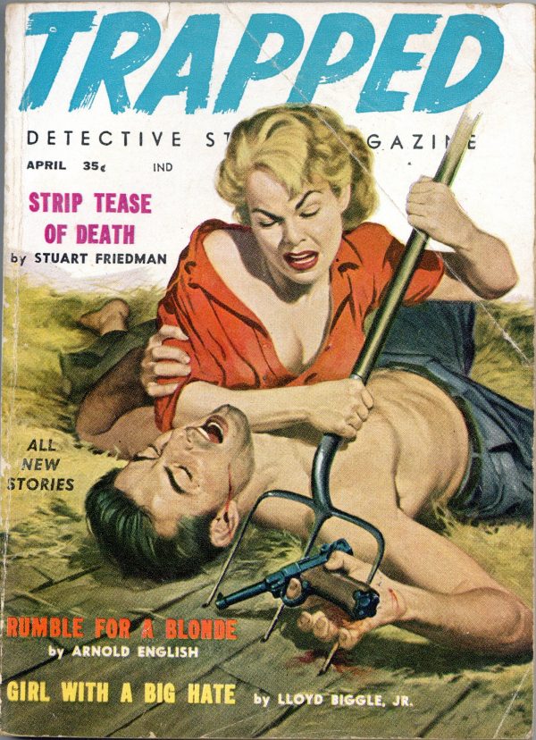 Trapped Detective Story April 1958